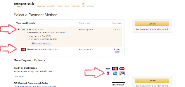come acquistare su amazon.co.uk