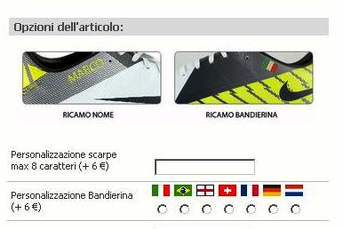 adidas scarpe da calcio personalizzate