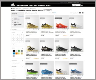 negozi scarpe calcio online