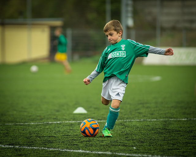 scarpe calcio pelle bambino