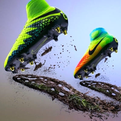 scarpe da calcio con tacchetti in plastica